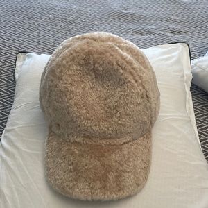 Kate Spade Sherpa Baseball Cap-NWT